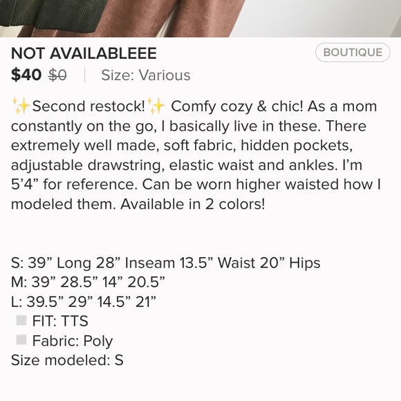 Lounging Rustic Joggers - Picture 8 of 8